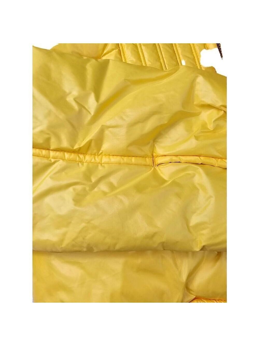Tommy Hilfiger Girl Yellow Vintage Puffer Jacket Large Jrs. - Picture 5 of 8